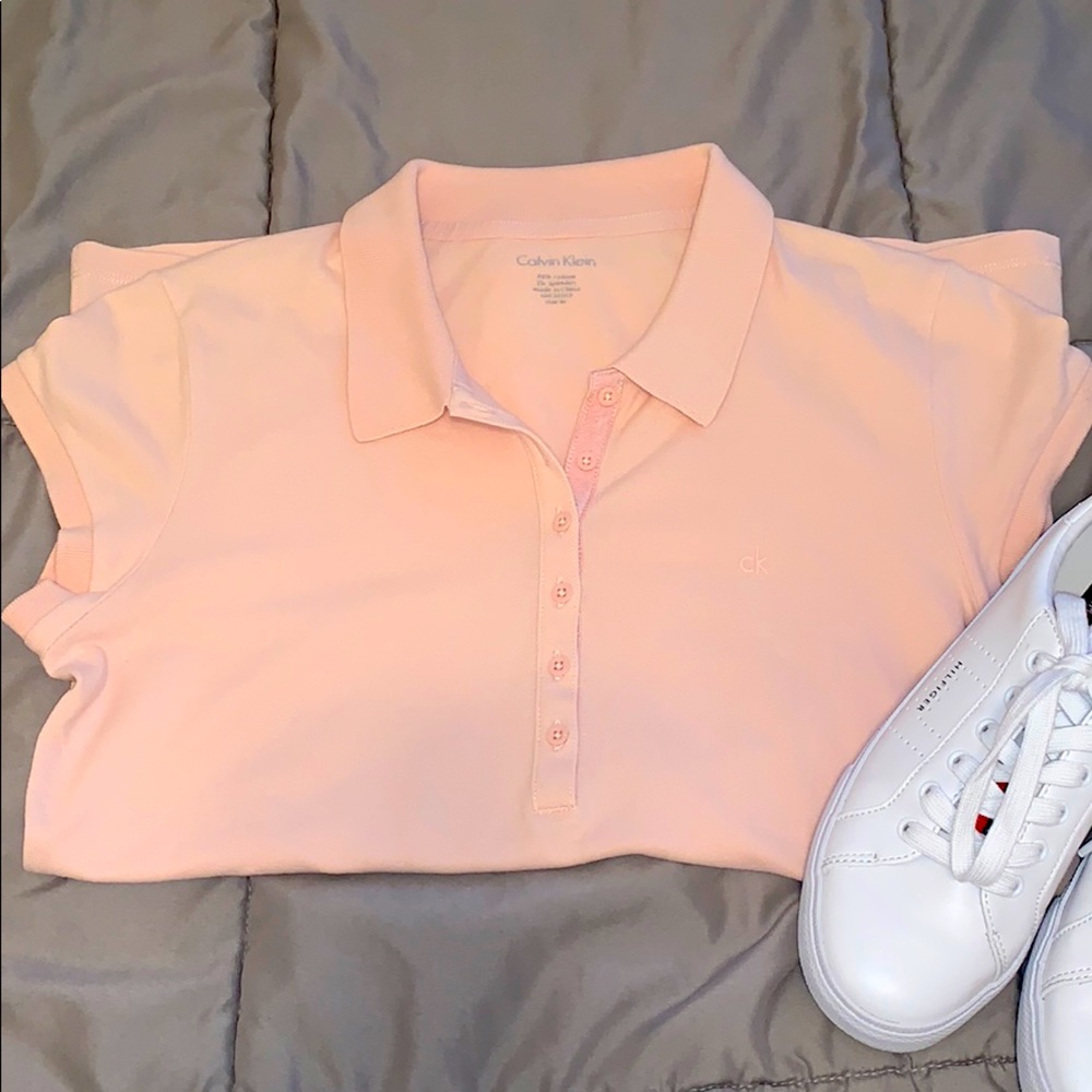 Calvin Klein Pink Polo